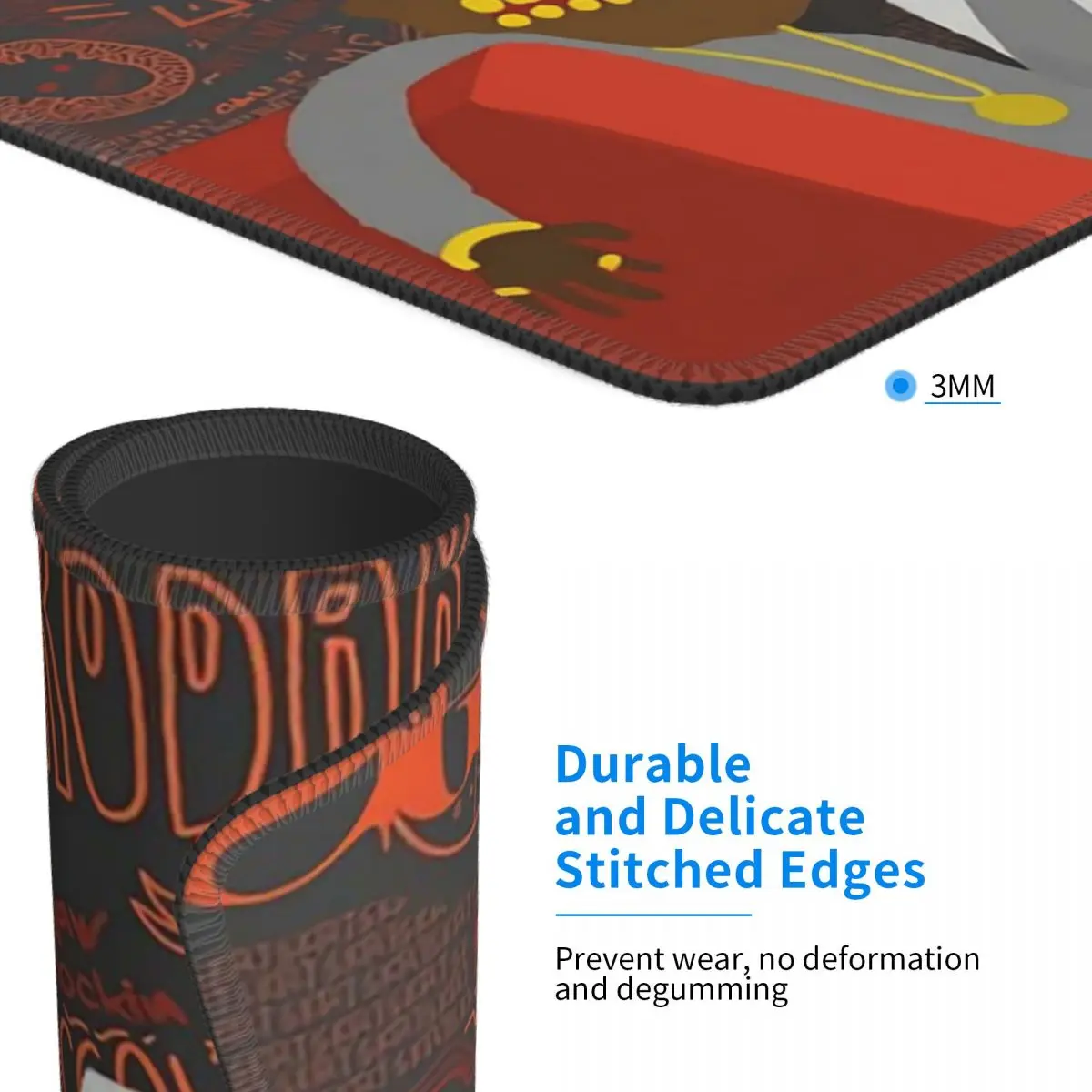 KODAK BLACK Mouse Pad Komputer Keyboard Mouse Mat Gamer PC Laptop Desk Mat Aksesori Kantor Alas Meja