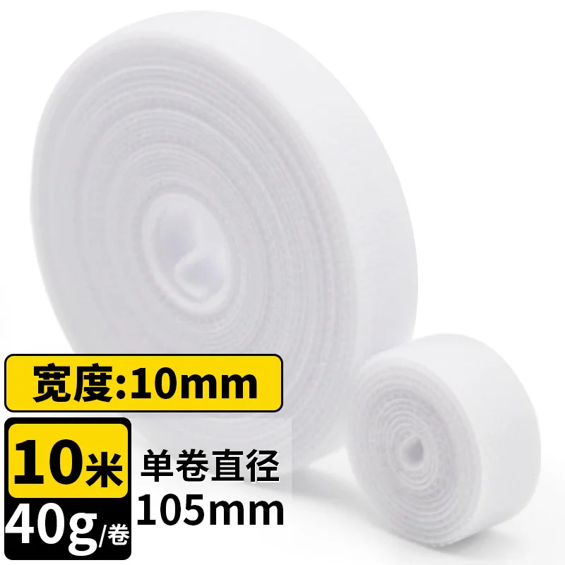 10M Herbruikbare Nylon Plantenbinders Groene Tuinplantenbandage Kabelbinders Zelfklevende Plantenbevestigingstape voor Planten Tuin Huis