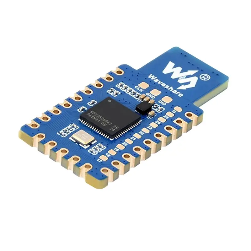 【qualidade-estAvel】placa-mcu-waveshare-rp2350-one-para-raspberry-pi-rp2350a-dual-core-dual-architecture-com-4mb-flash-e-pcb-integrado