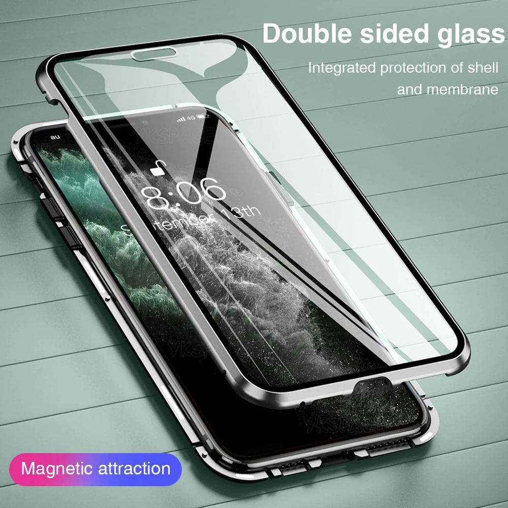 Double Sided Glass Metal Magnetic Adsorption Case For iPhone 16 15 Plus 14 13 12 11 Pro XS Max X XR Bumper Cover - AliExpress 202192403 Double Sided Glass Metal Magnetic Adsorption Case For iPhone 16 15 Plus 14 13 12 11 Pro XS Max X XR Bumper Cover - AliExpress 202192403
