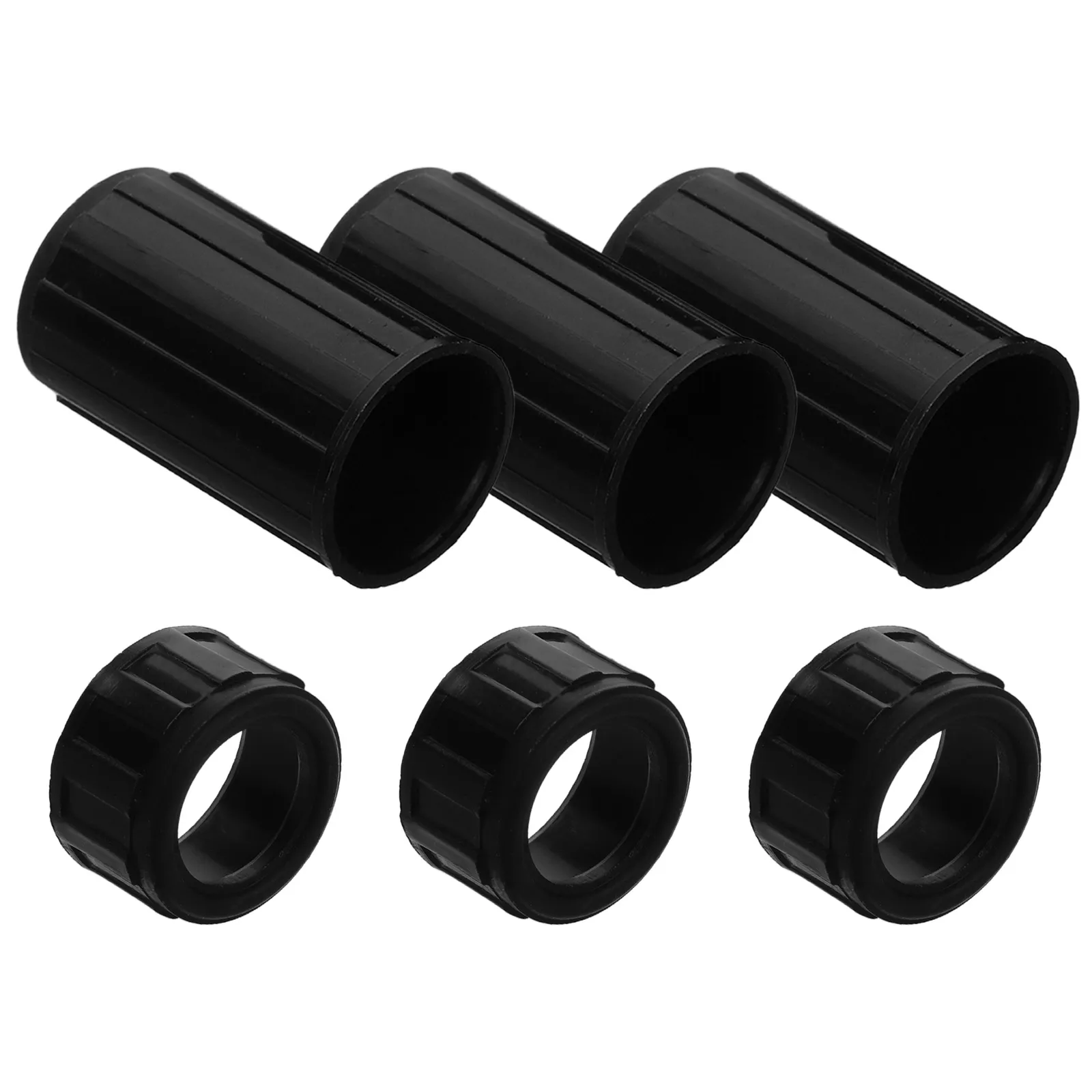 

3 Sets Protective Sleeve Interface Cap Silicone Lightweight Durable Guard Cover For Instrument Sockets Accessories Parts Flute