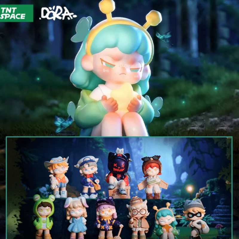 

Original Dora Law of The Jungle Series Surprise Blind Box Cartoon Designer Dolls Mistery Figure Kawaii Trendy Toy Girls Holiday