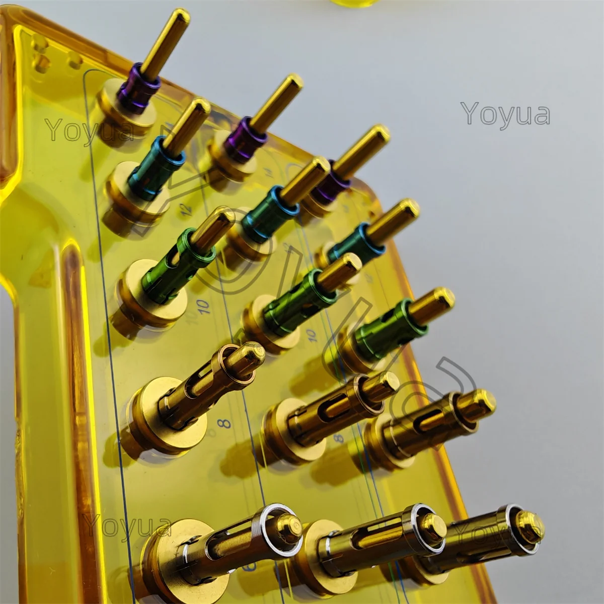 0ne conjunto xds kit de rolha de broca de implante dentário kit de instrumento de cirurgia dentium implante integral rolha brocas