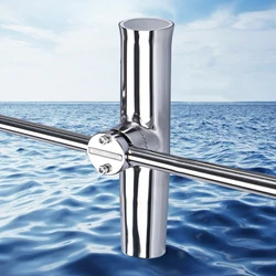 Boat Accessories Fishing Rod Holder Clamp Side Mount 7/8