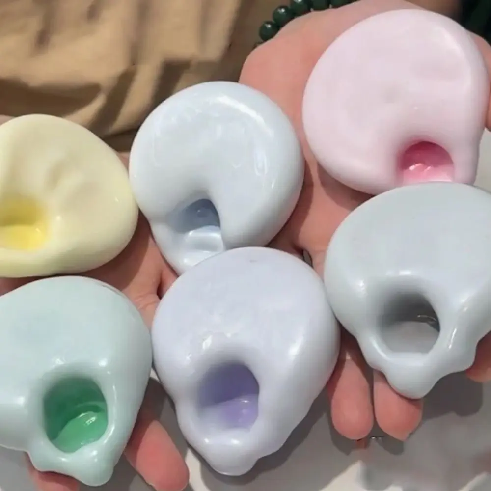 Jouet à presser saillant pour adultes et enfants, jouet de décompression, simulation de bon drapeau, peau de neige, gluteti, gâteau de riz, nouveau