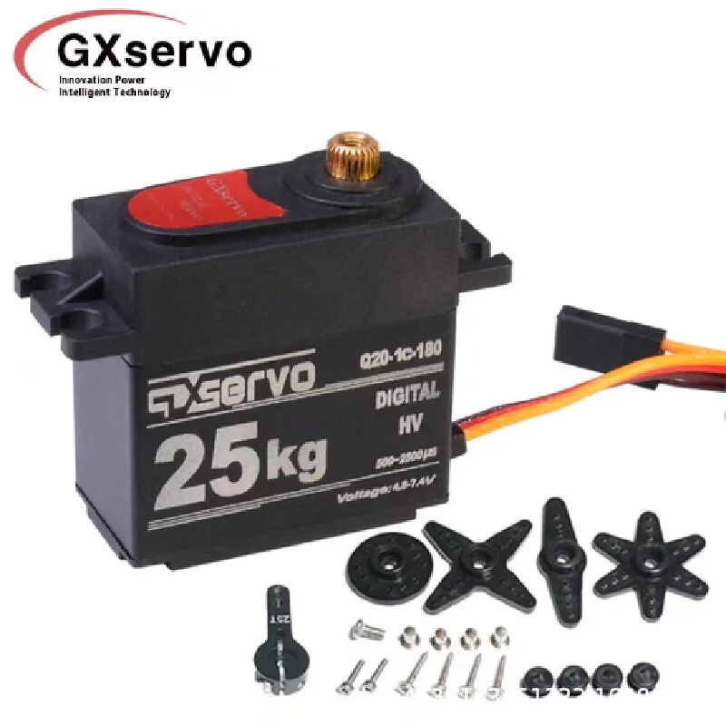 Explosivo Gx Meritorious High Torque, dentes de metal, servo sem escova, 1:8, 10:10 carros de escalada, 42kg