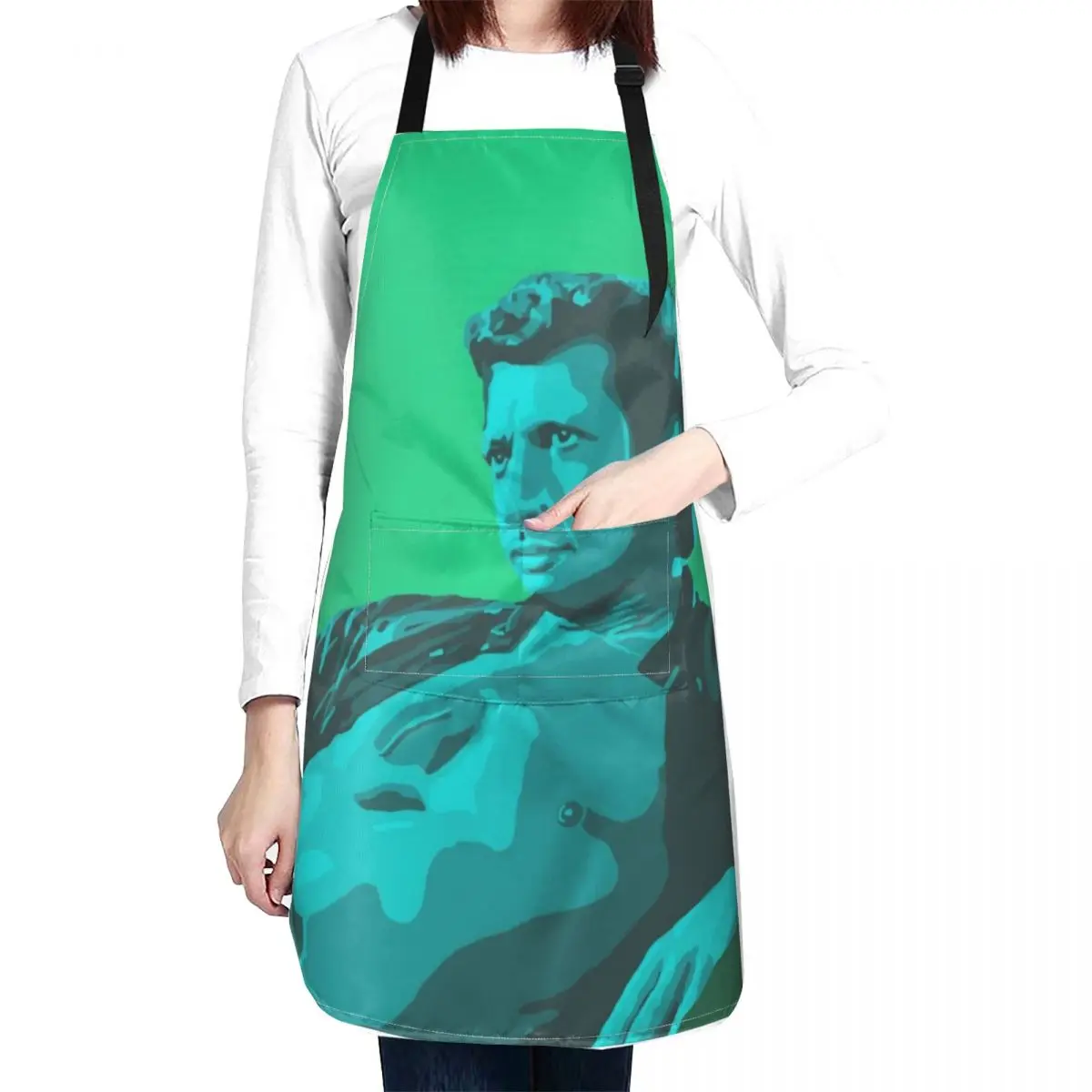 Jeff Goldblum Apron For Kitchen Beauty Restaurant Kitchen Equipment home women Apron