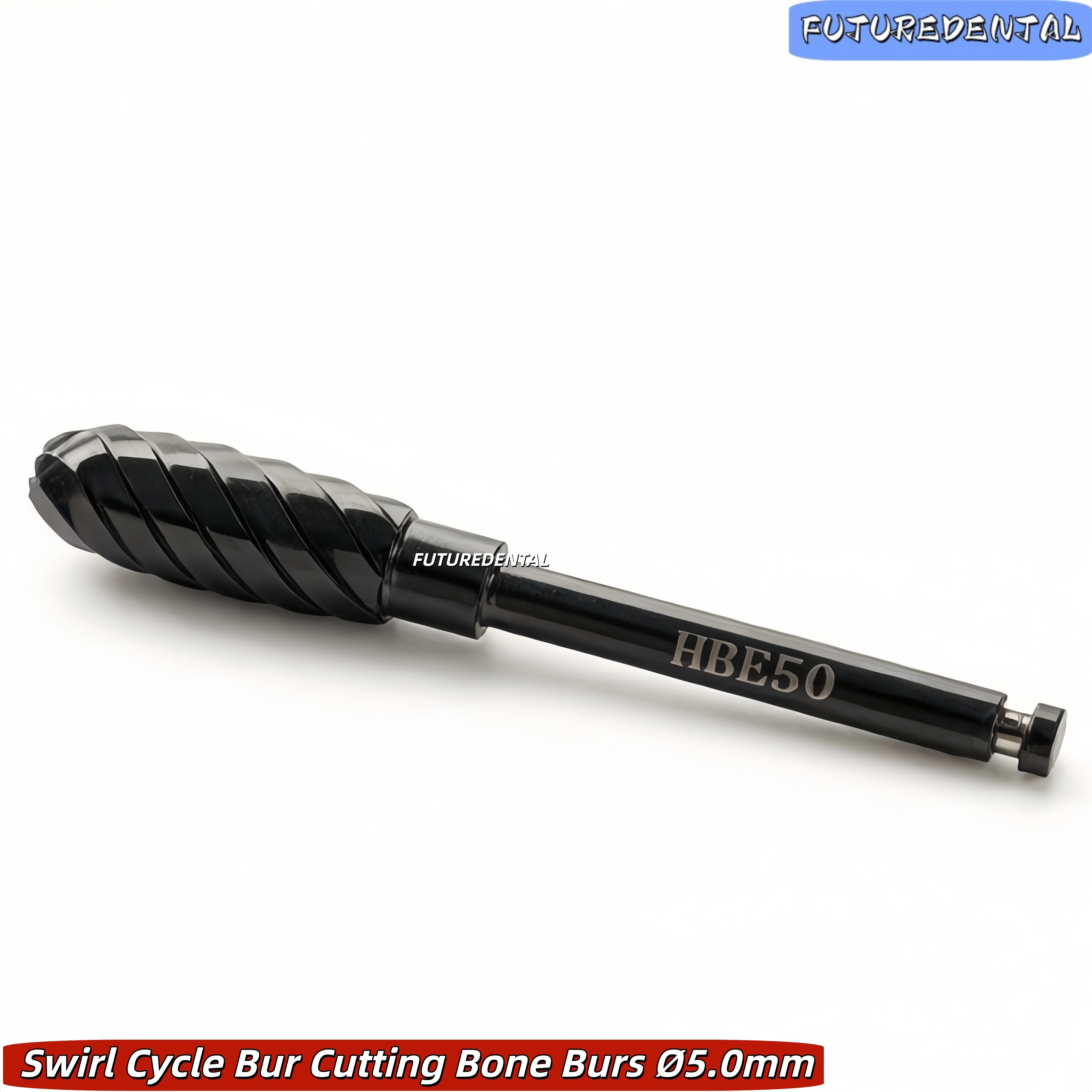 Swirl Cycle Bur Cutting Burs Dental Implant Leveling Shaping Trimmer Drills 5.0 Cutting and Shaping The Bone Structure