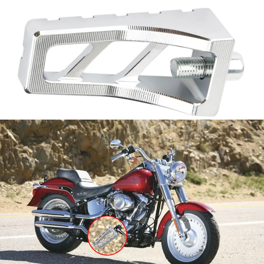 

Motorcycle Shifter Peg Shift Gear Lever Foot Pegs Rest Aluminum Universal for Harley Touring Dyna Sportster Softail Street