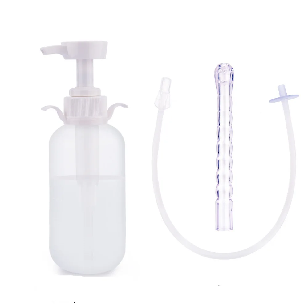 1PCS New 300ML  Rectal Syringe Clean Stream Anal Douche Enema Colon Cleaner Kit For Women