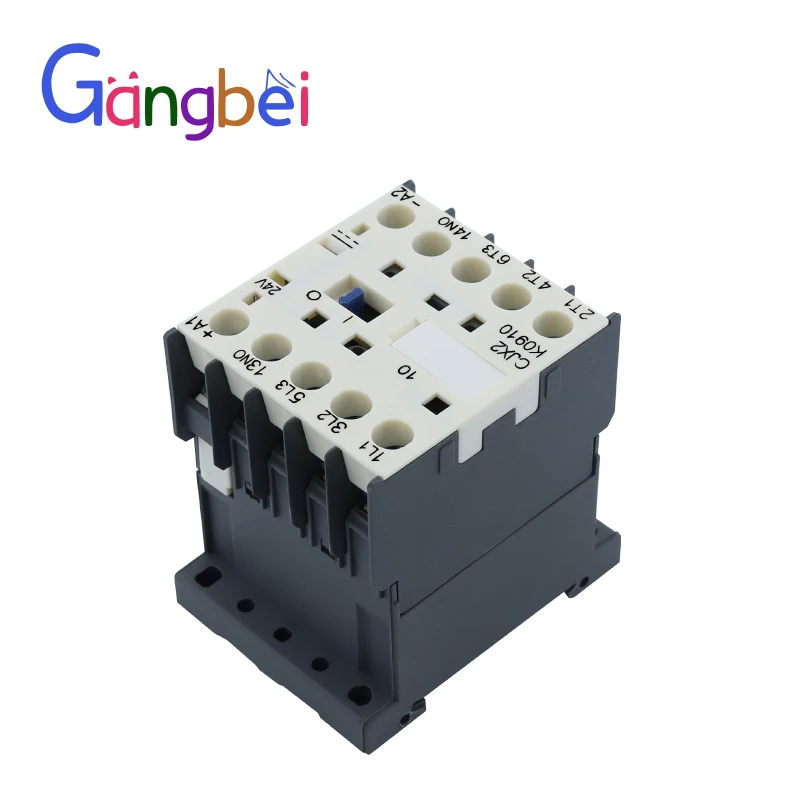 CJX2K0910Z small DC contactor LP1K0910 mini type contactor voltage  220VDC 110VDC 48VDC 36VDC 24VDC 12VDC