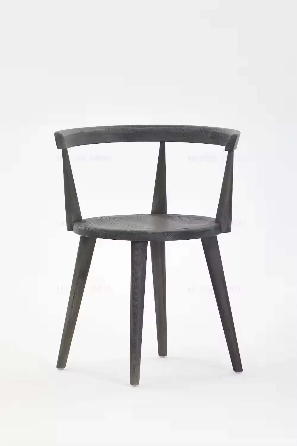 ！@Modern Designer Oak Dining Chair Colorful Farmhouse Design Style Armchairs French Reproduction Home Furniture