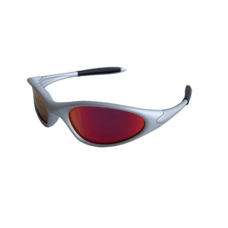 Heavy Industry Metal Punk Wind Small Frame Sunglasses Men's and Women's Cycling UV Protection Sunglasses Sports Sunscreen