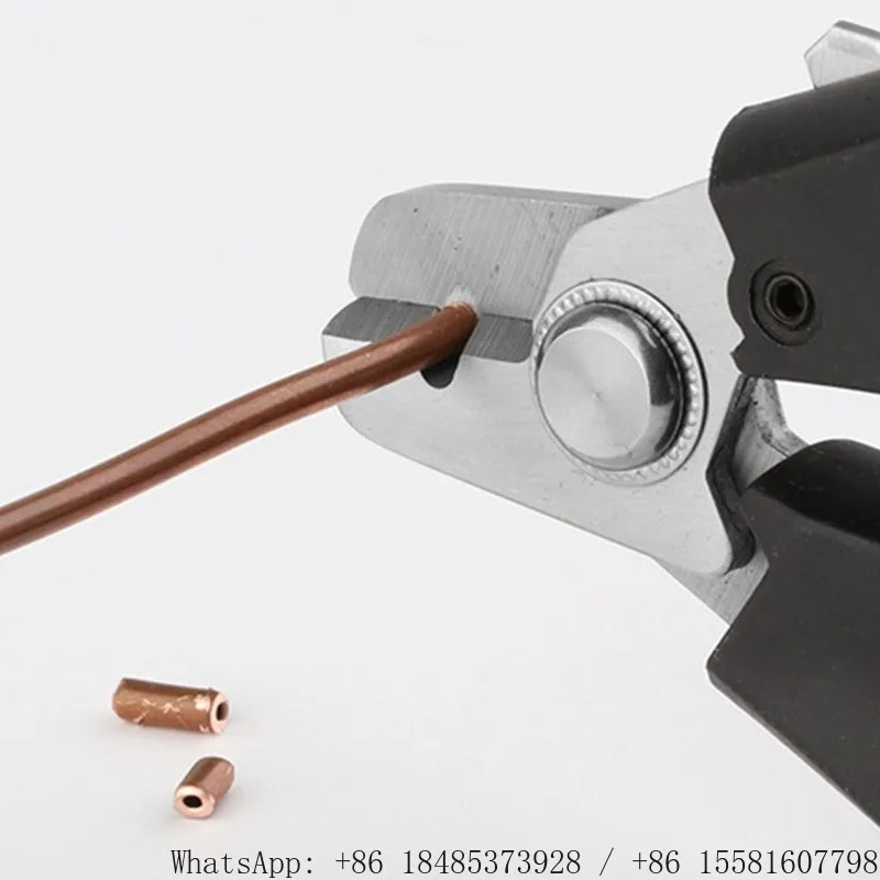 VRT-101 7 Inch Capillary Scissors Copper Tube Cutter Pliers HVAC Refrigerator Air Conditioning Maintenance Hand Tool