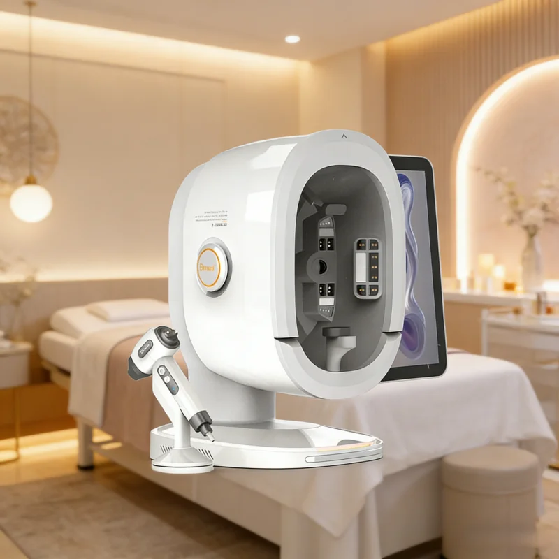 15.6 Inch 36 Million AI Analysis System 3D Facial Skin Analysis Machine Skin Analyzer Moisture Analyze WiFi EU/US