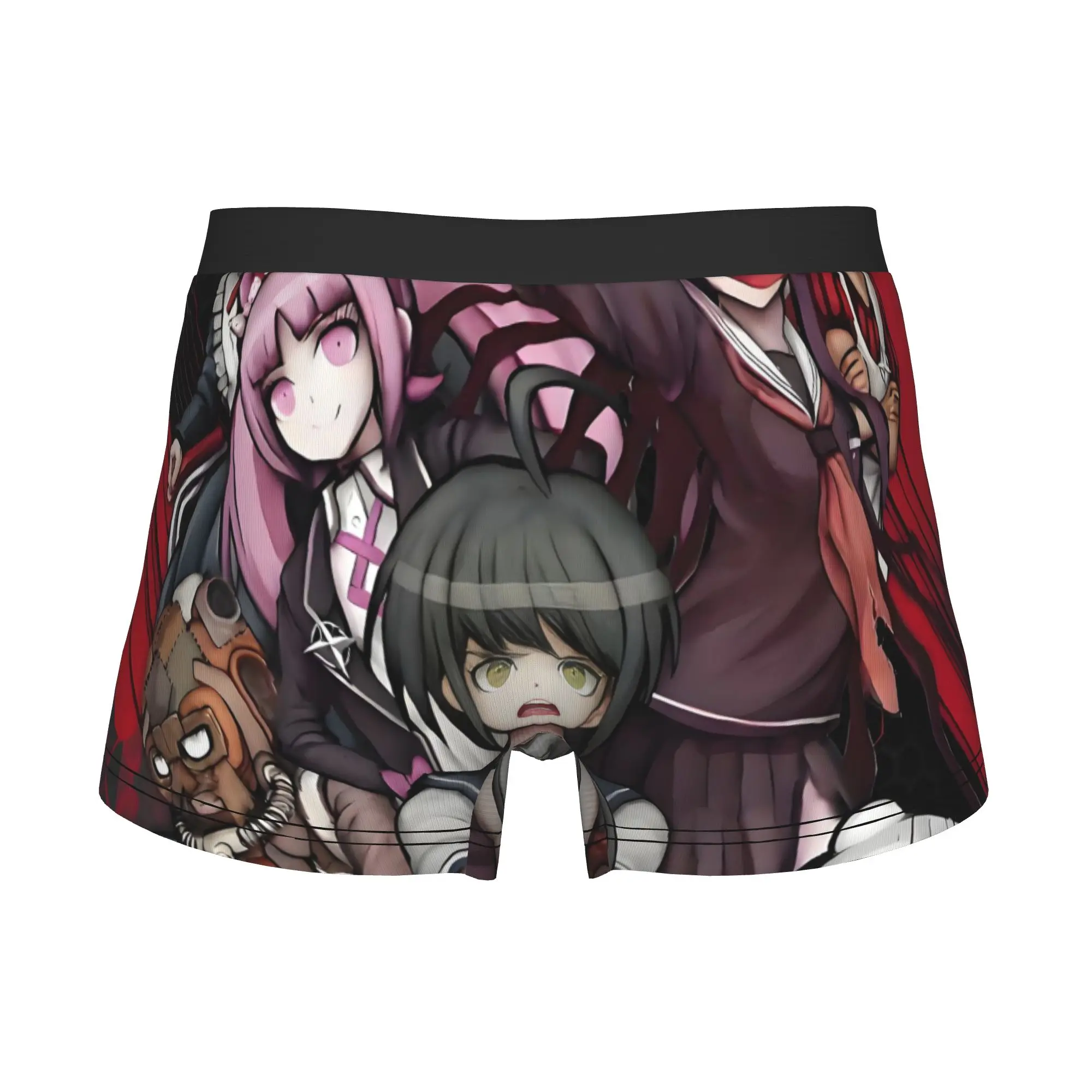 Danganronpa Another Episode Boxers Shorts Mens Game Comic Briefs Underwear Fashion Underpants