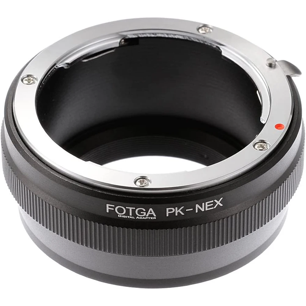 Fotga PK-NEX Adapter Digital Ring for Pentax PK K Mount Lens to Sony NEX E-Mount Camera (for Sony NEX-3 NEX-3C NEX-3N NEX-5