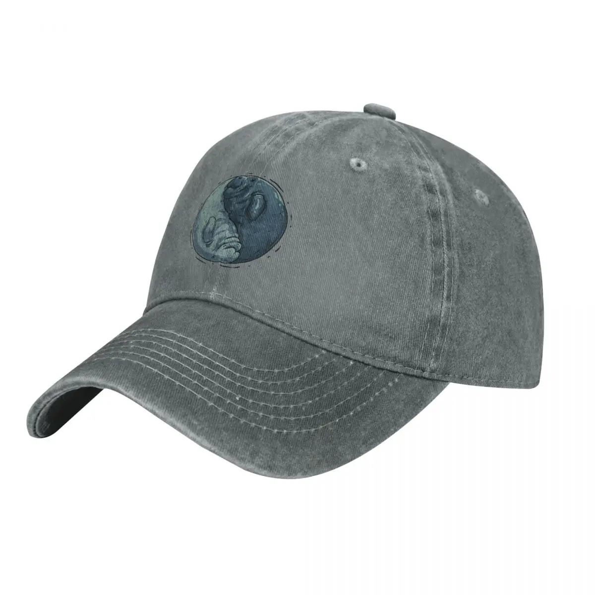 Manatee Yin and Yang | Dugong | Manatee County Cap Cowboy Hat winter hats women's winter hats 2022 Men's