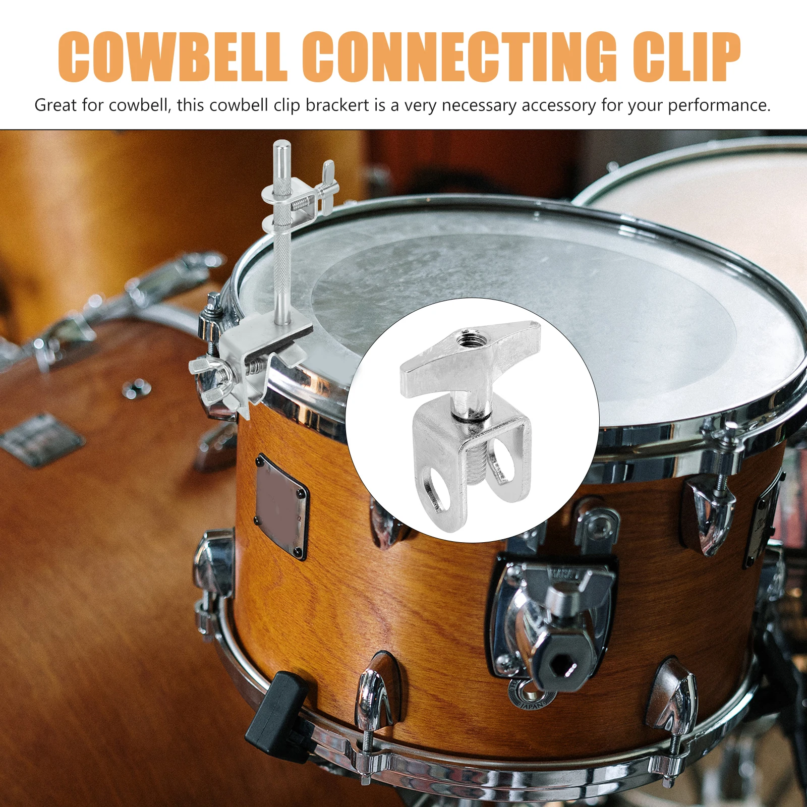 

Clip Fixing Lock Metal Accessories Holder Bracket For Drums Extension Mounting Hardware Clamp Drum Set Cowbell Holder Clip Drum