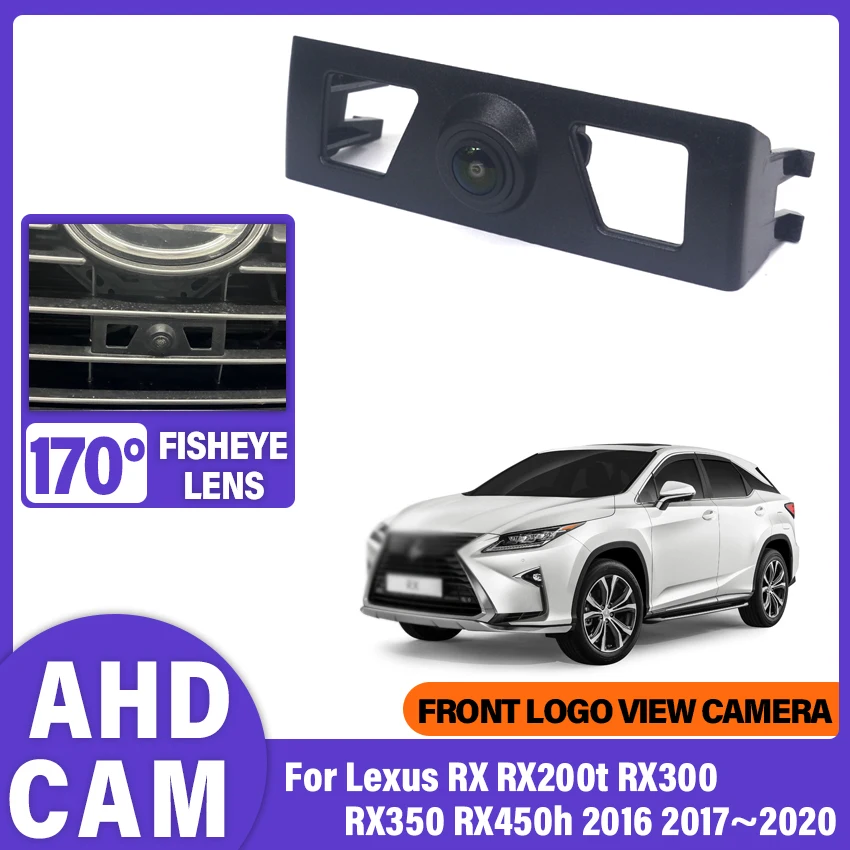 AHD 1080P Full HD CCD Waterproof Car Front View Positive Logo Camera For Lexus RX RX200t RX300 RX350 RX450h 2016 2017~2020