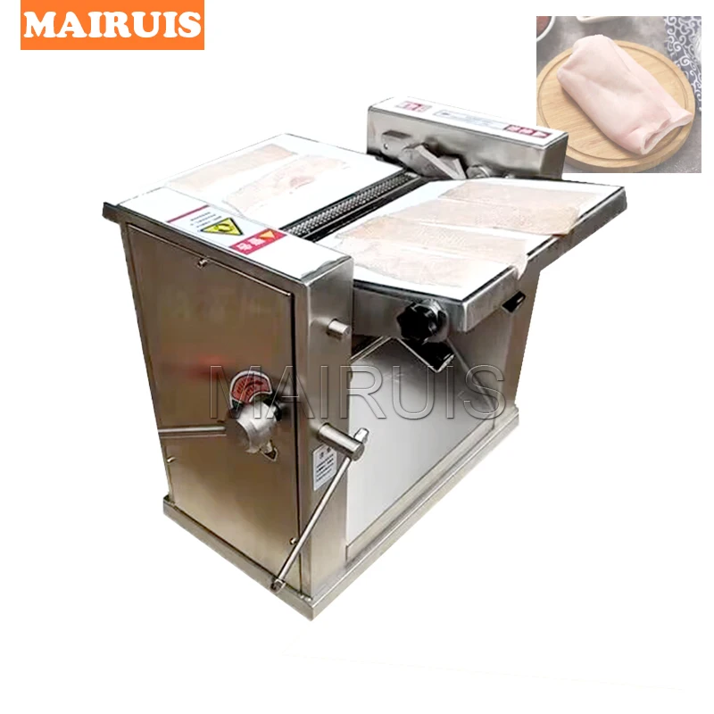 

220V High Output Pig Skin Removal Machine Fresh Meat Peeler Pork Skin Removing Machine