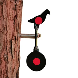 Small Metal Target Shooting Practice Spinner for Slingshot  Airsoft Plinking Target Bird Outdoor Sports