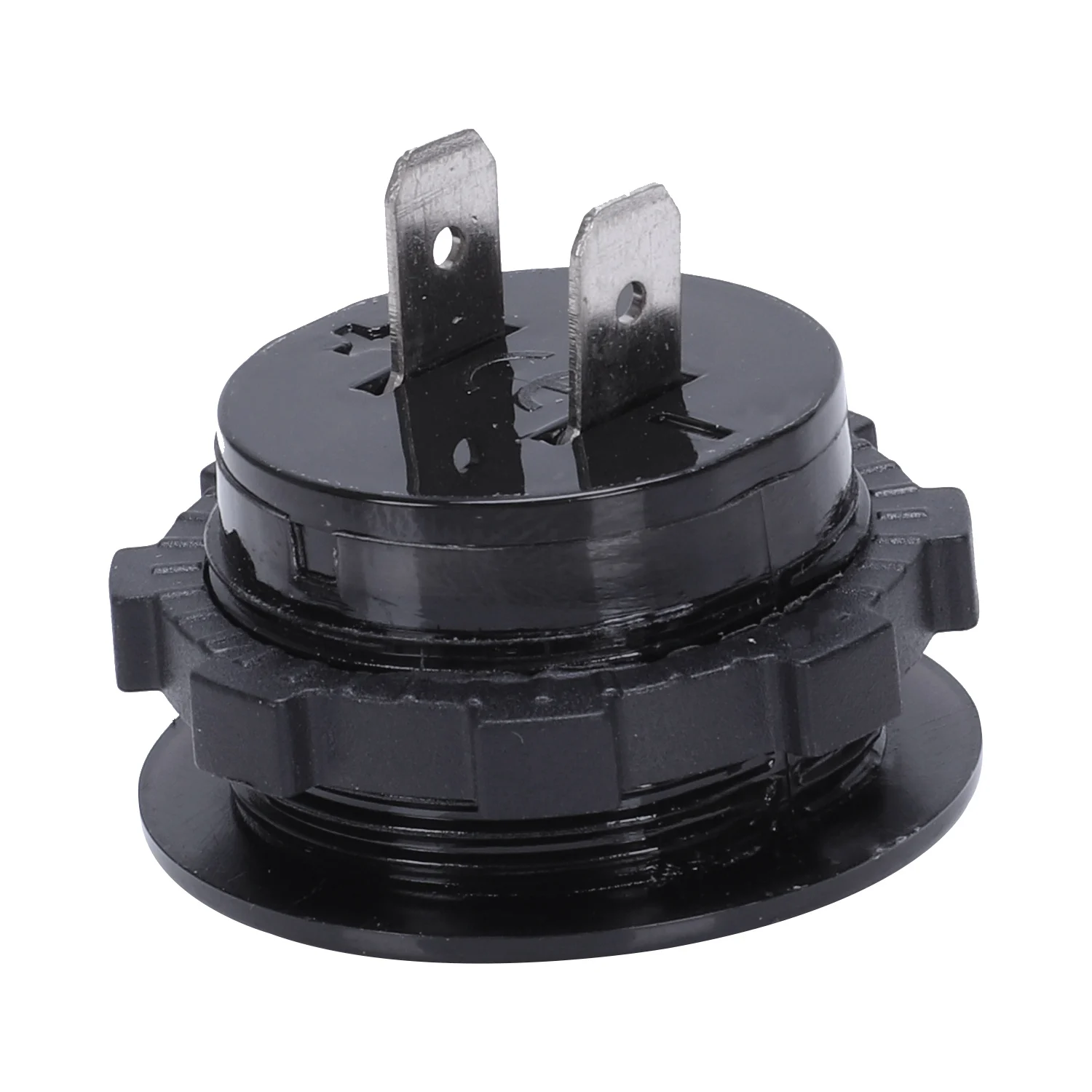 Universal Digital LED voltímetro, medidor de tensão impermeável, LED azul, DC 12V-24V, carro, motocicleta, auto, caminhão