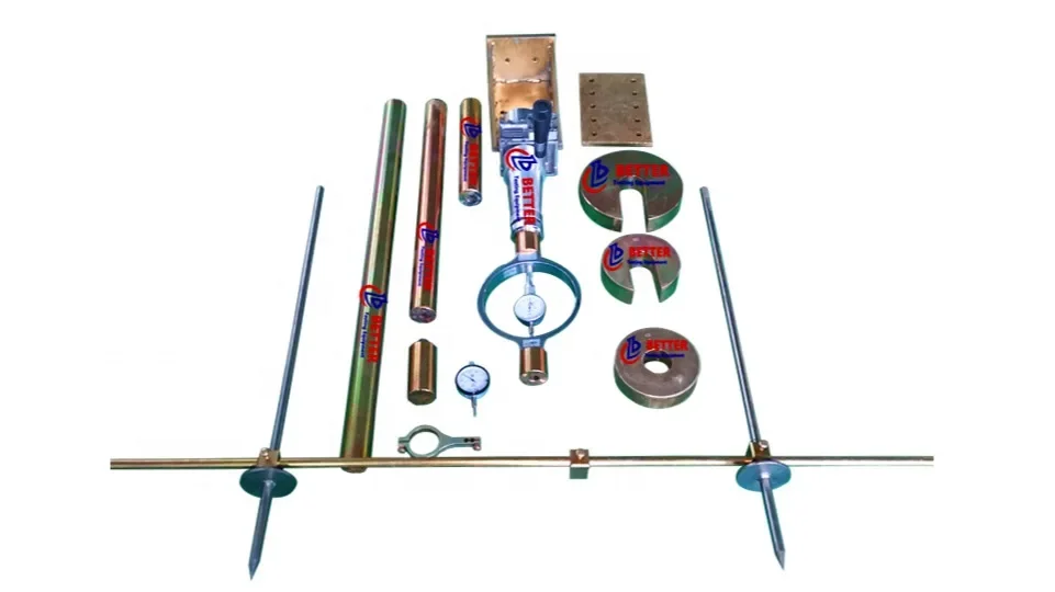 In-situ or field CBR test apparatus for soil bearing capacity