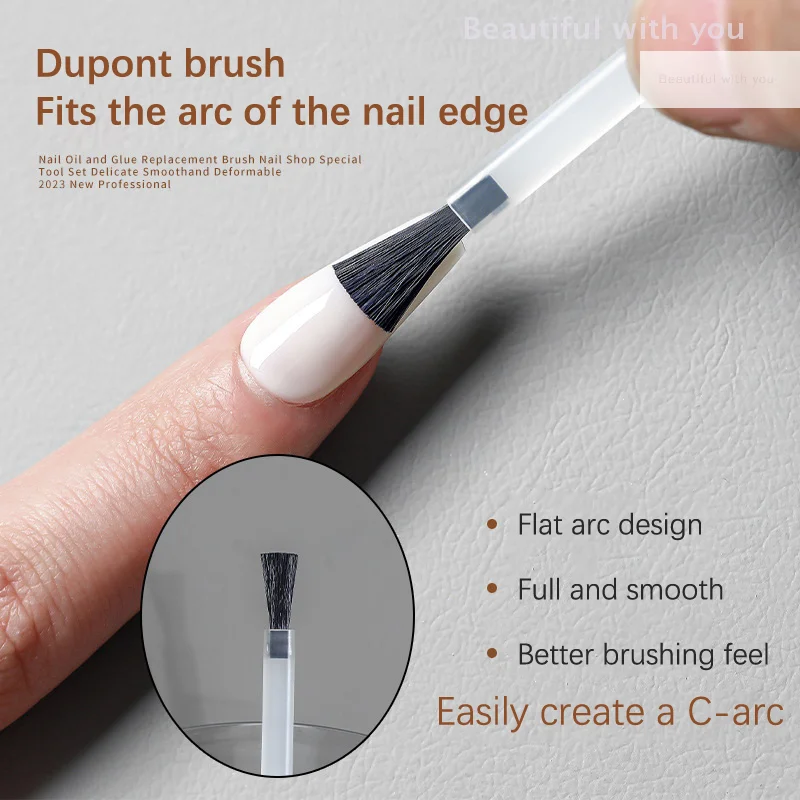 10 قطعة فرش استبدال طلاء الأظافر غمس السائل قضيب فرش أدوات مانيكير هلام Brushe Diy بها بنفسك الجمال مسمار أدوات الرسم على الحائط