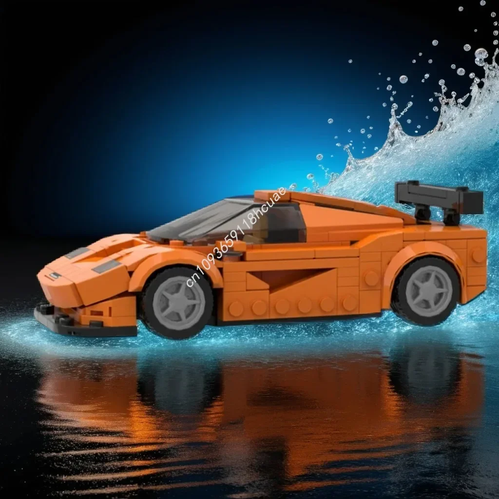 

293pcs MOC McLarenss F1 LM Side Modification Kit City Champions Super Car Building Blocks STEM Christmas toy Gift