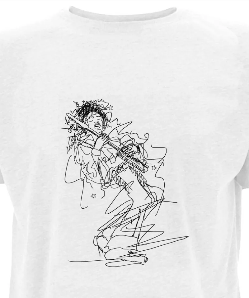 2024 Jimi Hendrix - Rock - T-Shirts - Men's T-Shirt - Gifts for men - Cotton Tee