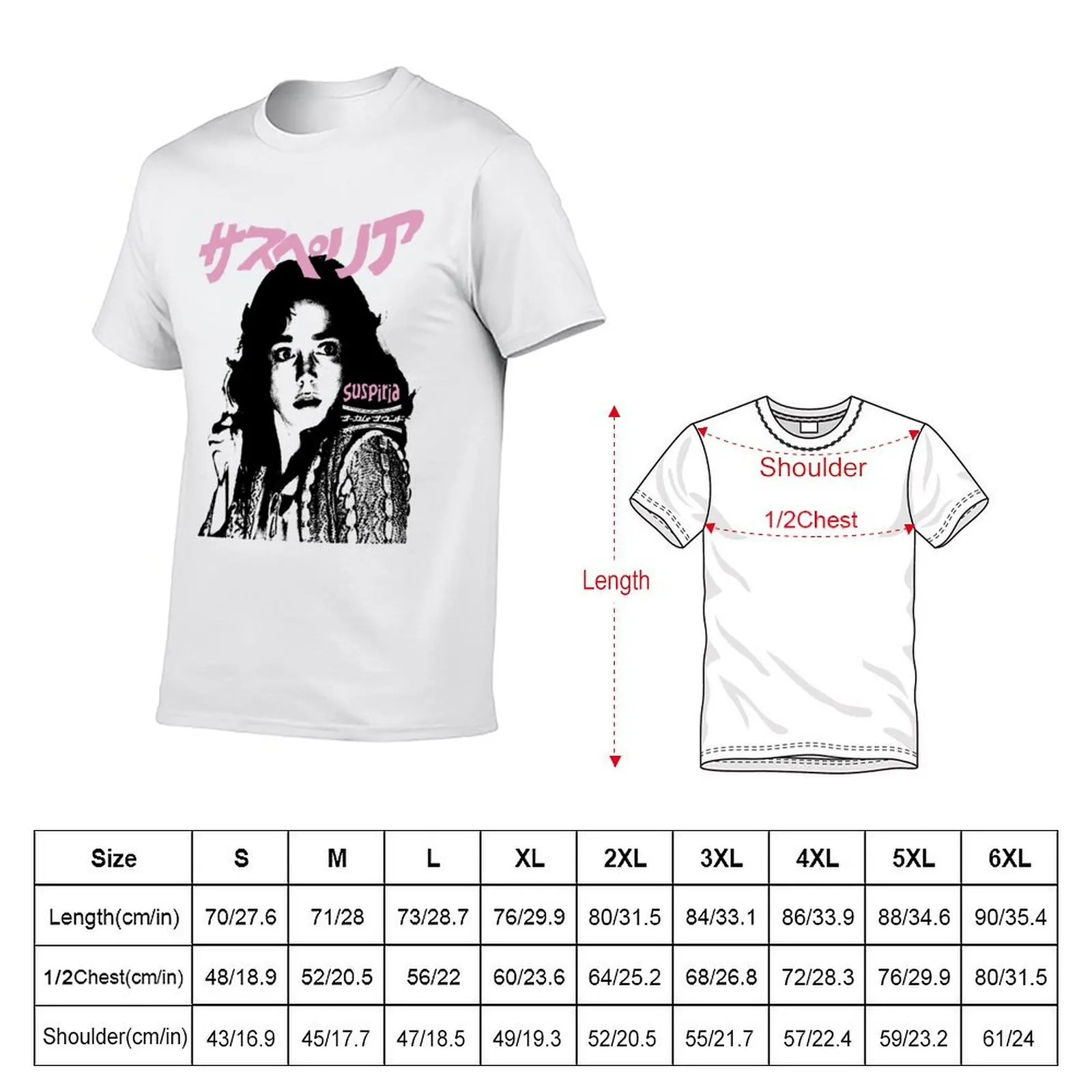 Suspiria Classic T-Shirt men t shirt cotton 100% cotton t shirts man 100% T-Shirt