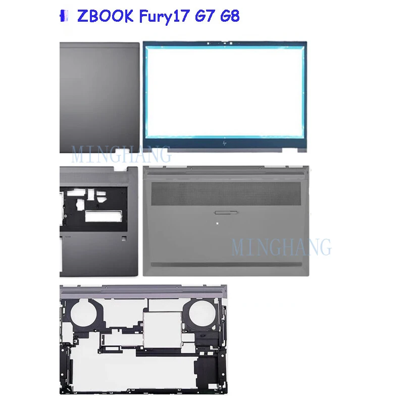 

M M Back Cover Front Bezel Palmrest Bottom Case for HP ZBOOK Fury17 G7 G8 M20108-001