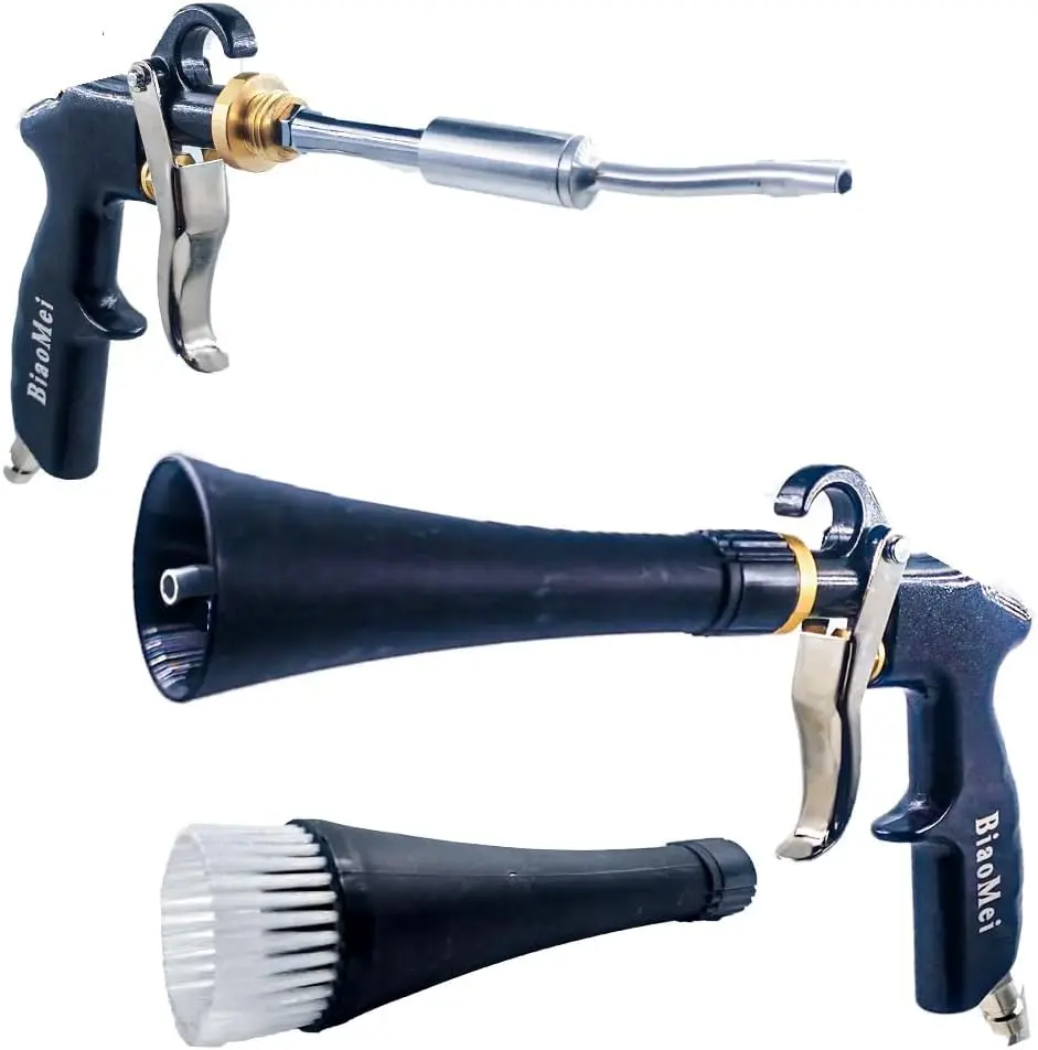 

Пистолет для чистки салона автомобиля высокого давления Tornador (новая улучшенная версия с алюминиевой вращающейся трубкой)