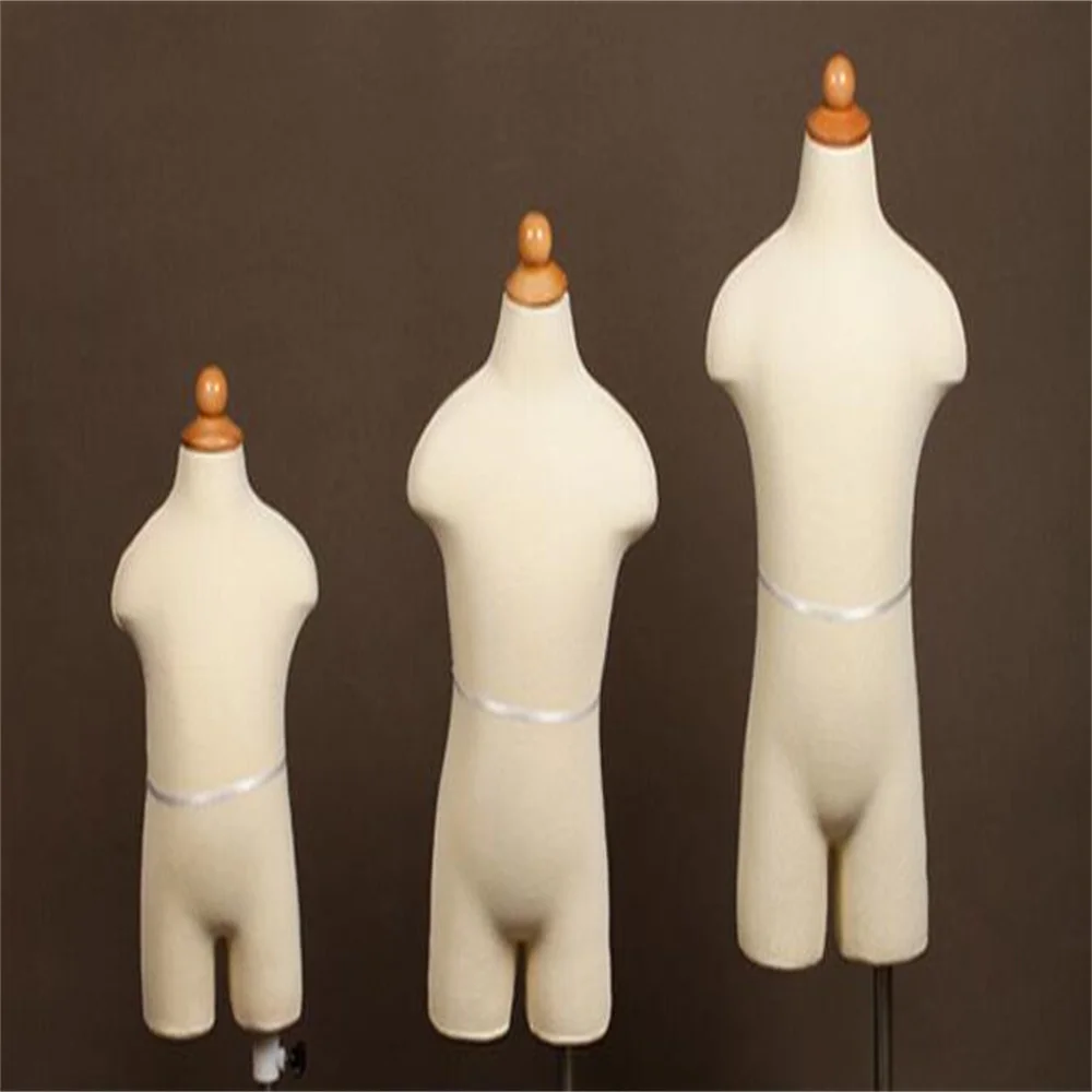 Children\'s Fabric Head Cloth Mannequin, Body for Body, Maniquis, Ropa Manikin, Kid Dress Display without Base, M00043,5-6 Years