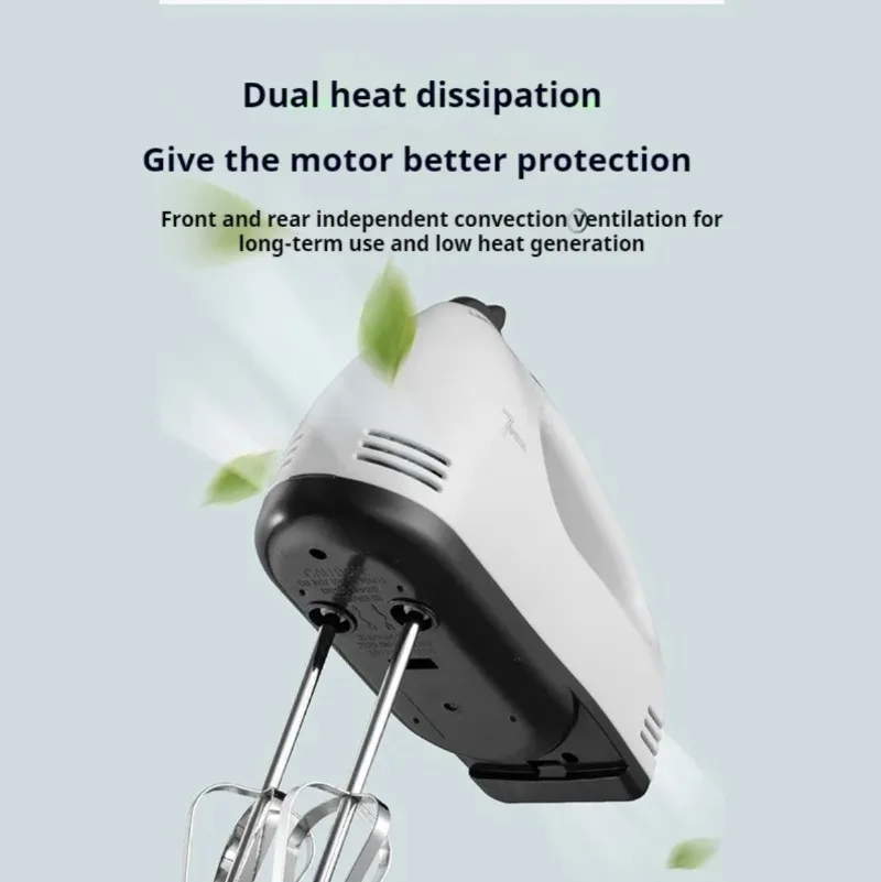 7단 조절식 전기 계란 비터 다기능 휴대용 자동 계란 비터, 베이킹 크림 혼합 기계 111V~ 240V