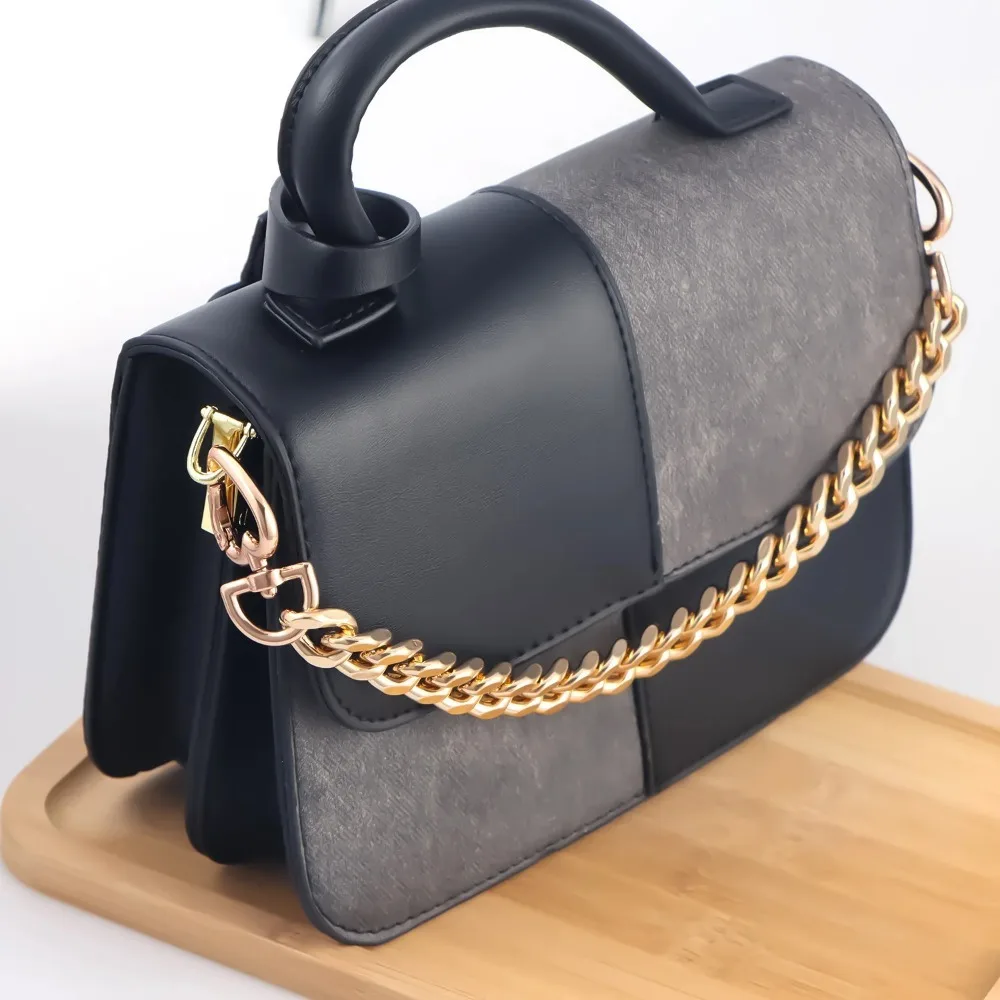 1pc Metal Purse Chain Strap Extender Heart Shape Purse Chain for Accessory Charms, Lengthen Crossbody Shoulder Handbags Strap image 3
