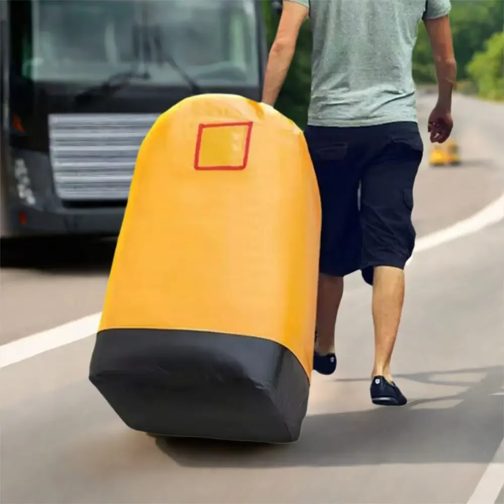 Verhuisverpakkingszakken Opbergzakken Verdikt Slijtvast Waterdicht Vochtbestendig Pakkettransferzakken Multifunctionele ritssluiting