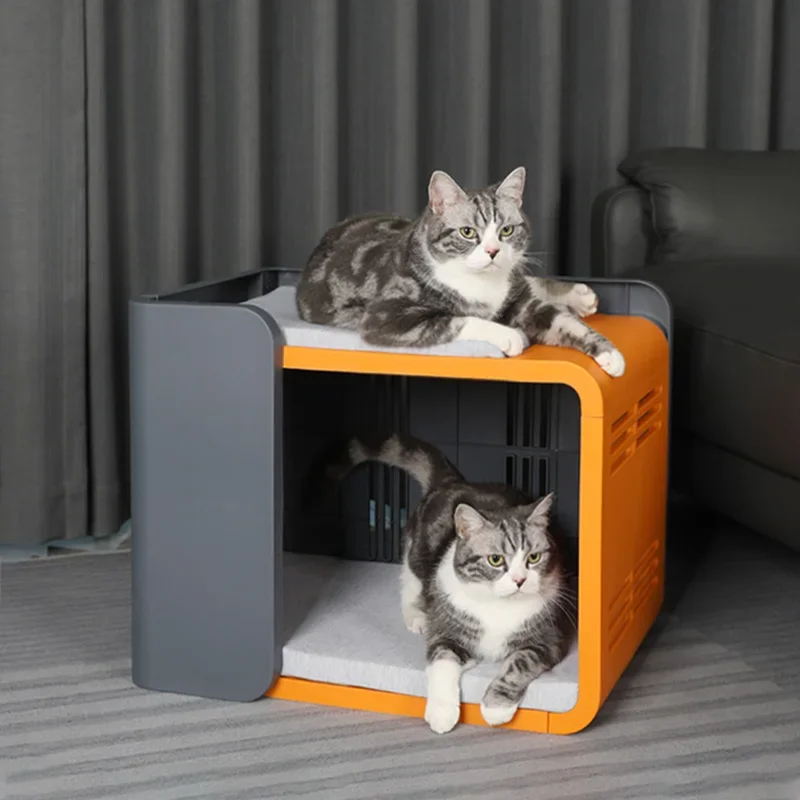 Bunk Cat Bed Cat House Nest Mat Semi-closed Sense of Security Cat Products All-season Universal Seal Pet Bed Dog Bed