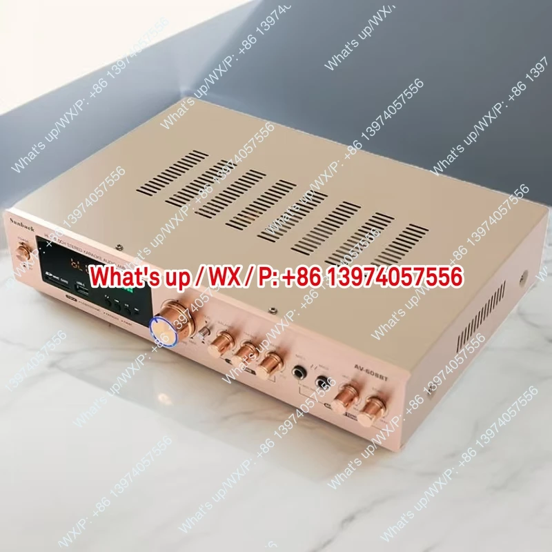 sunbuck 5-Channel power amplifier 5.1 household power amplifier, high power, karaoke power amplifier, digital coaxial, Bluetooth