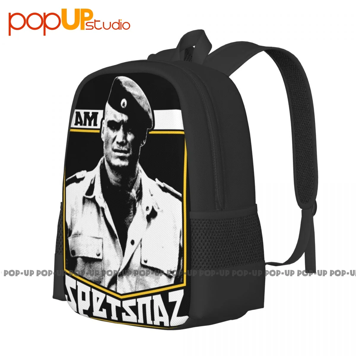 Red Scorpion Spetsnaz Dolph Lundgren Backpack Large Capacity Vintage Art Print Gymnast Bag Clothes Backpacks