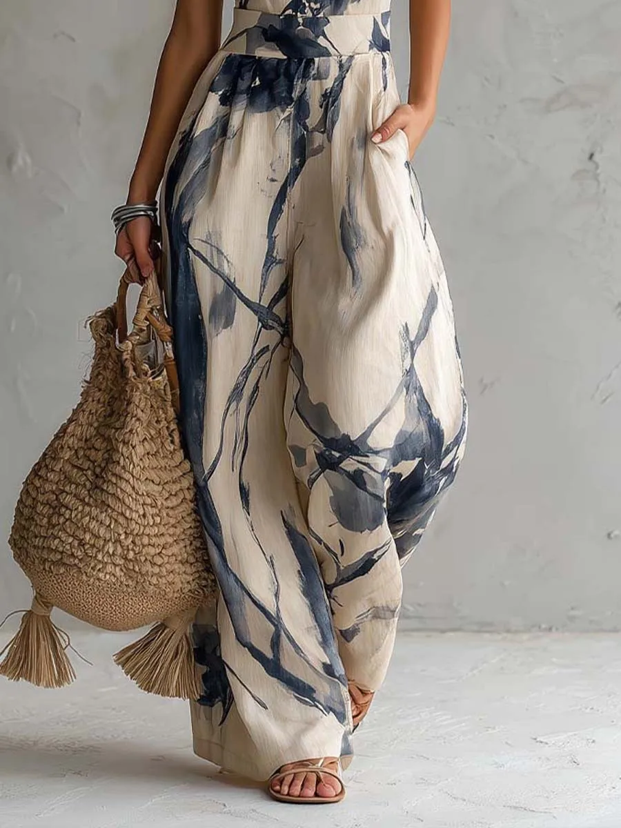 Tie-Dye Backless Summer Maxi Jumpsuit Sc02a9416df4a426baddad361d58be641B