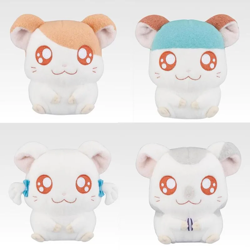 

New Cute Anime Hamutaro Hamtaro Hamster Plush Kids Stuffed Animals Toys For Children Gifts 20CM