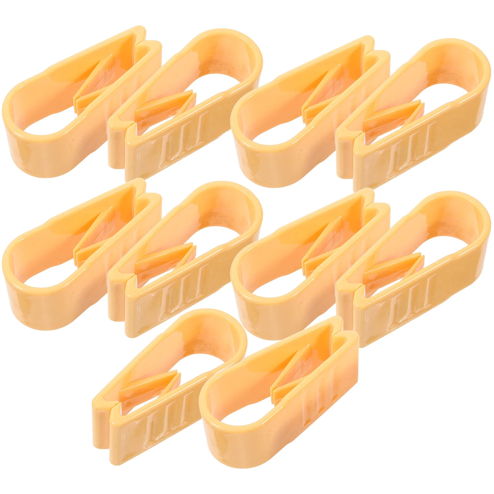 

10pcs Fixed Clips For Quilt Cover Bed Sheet Anti-Slip Traceless Fixator Strong Hold Yellow Home Accessories Clothing Clips
