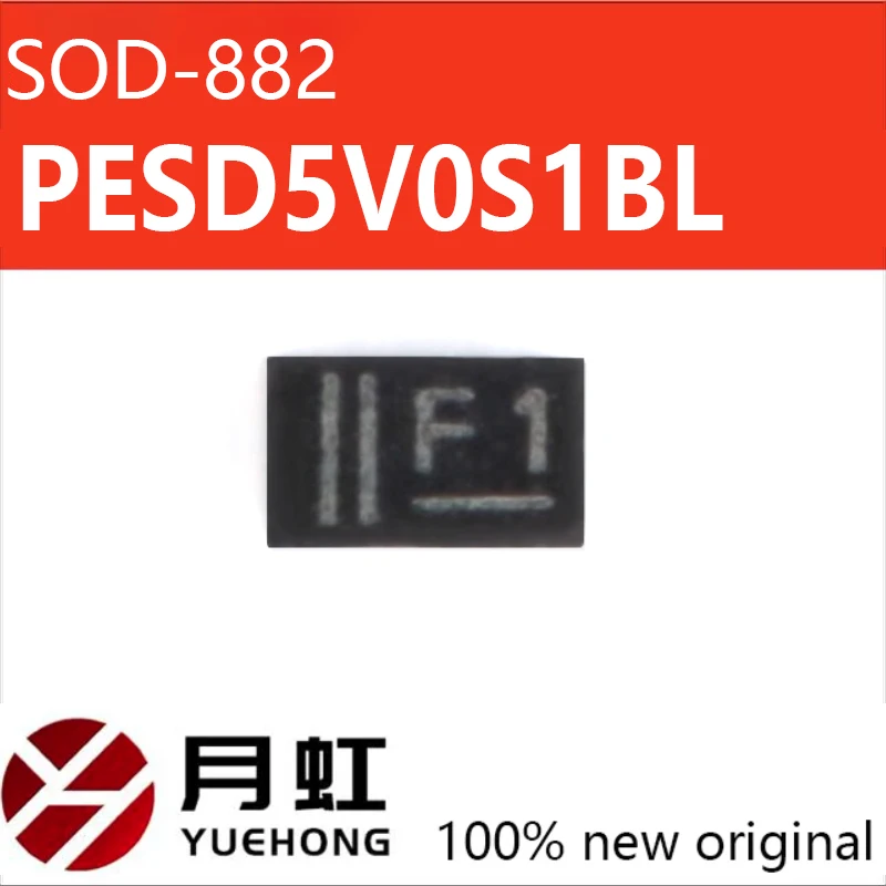 

100PCS Original genuine PESD5V0S1BL, 315 SOD-882 5.0V SMT ESD diode