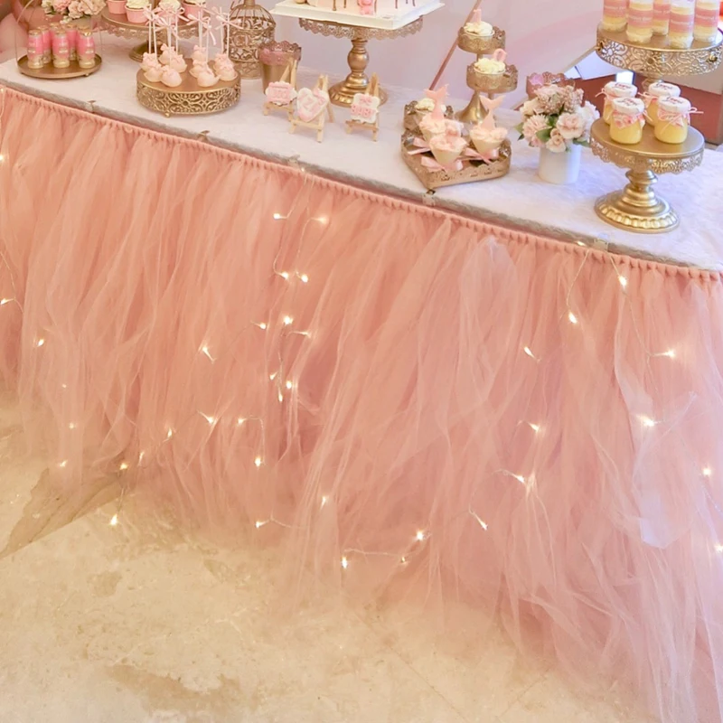 Party Supplies 100yards Tulle Roll  Wedding Decoration Fabric Spool Tulle Tutu Dress Diy Baby Shower Birthday Children Boy Girl