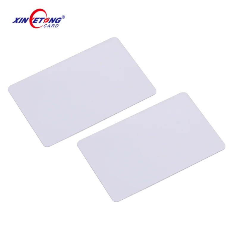 100pcs a lot Printab13.56MHZ NFC Blank Card RFID N213/215/216 Business Card NFC White Smart Rewritable PVC ID Card