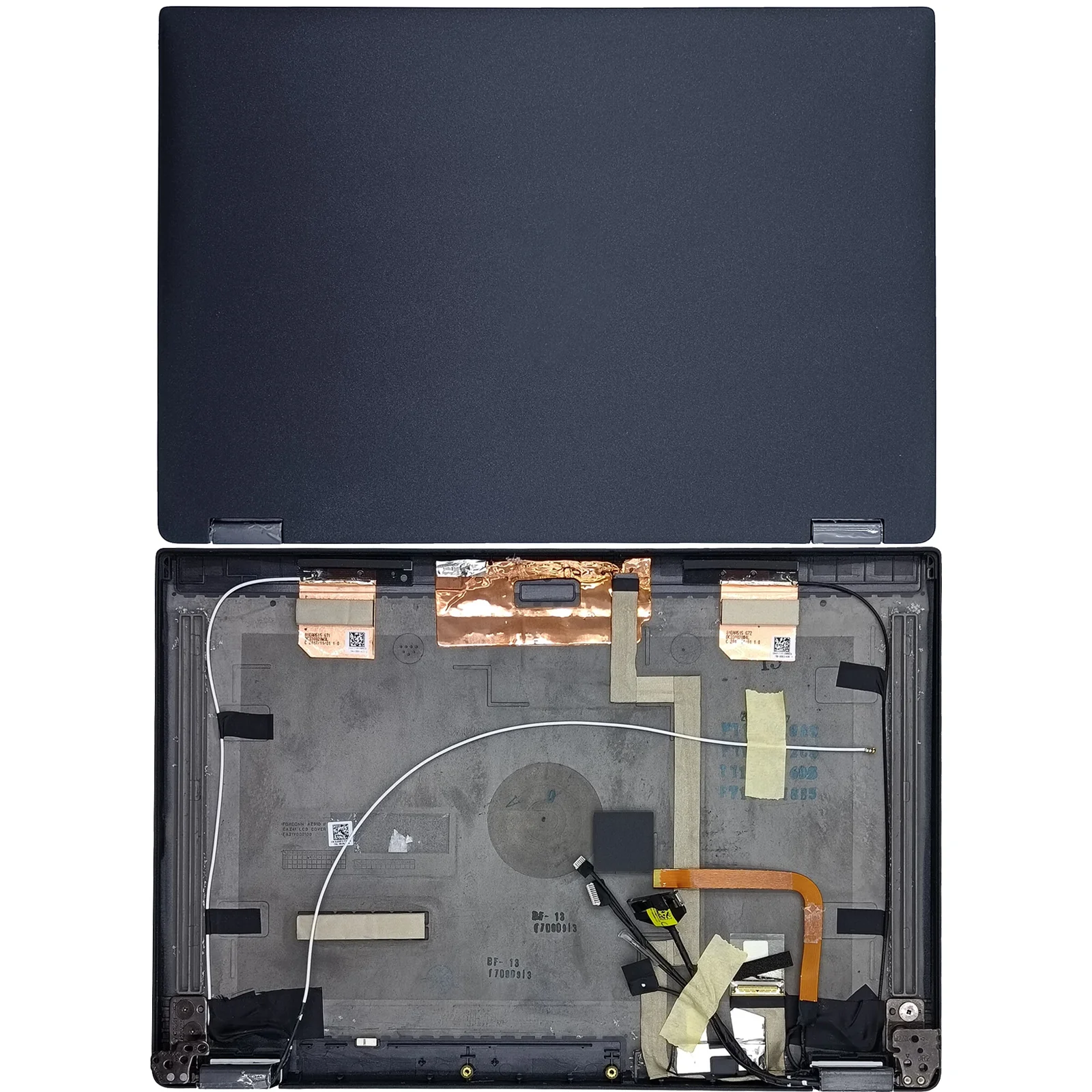 

0JD0F2 JD0F2 для ноутбука DELL Latitude 7390 E7390: задняя крышка LCD, верхний корпус, задняя панель, крышка A с петлями, кабель LCD, антенна