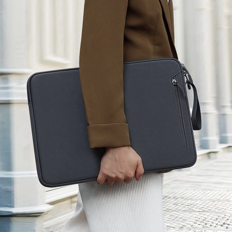 Laptop Bag Inner Bag Tablet Protective Case  Storage Bag 14.1-15.4 Inch Universal Size (For MAC New 16 Inch)