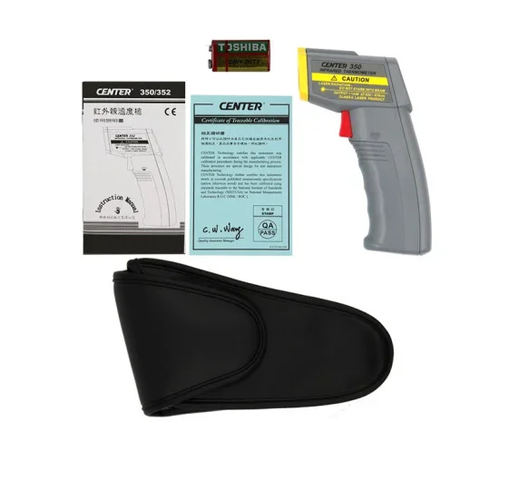 

Taiwan Qunte Center350/352 handheld digital infrared industrial thermometer